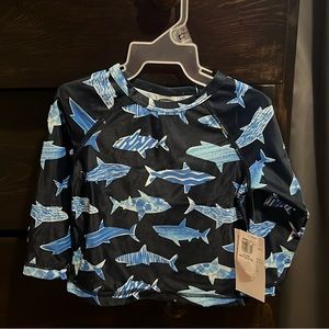 NEW Baby boy long sleeve rash guard